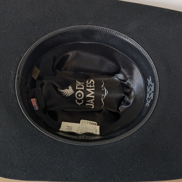 Cody James Black Cowboy Hat - Picture 6 of 8